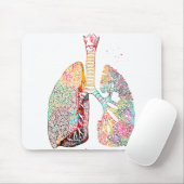Lungs Art Muismat (Met muis)