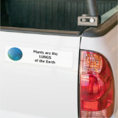 LUNGS van de aardbumper Bumpersticker (Op Truck)