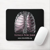 Lungs voor Jake Muismat (Met muis)