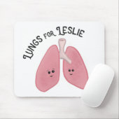 Lungs voor Leslie Muismat (Met muis)