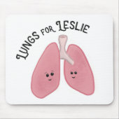 Lungs voor Leslie Muismat (Voorkant)