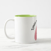 Lungs voor Leslie Tweekleurige Koffiemok (Links)