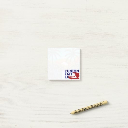 L'union Fait la Force Post-it® Notes (Op bureau)