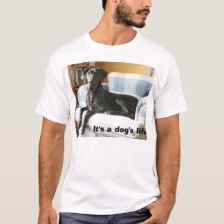 Lunk, het leven van een hond t-shirt