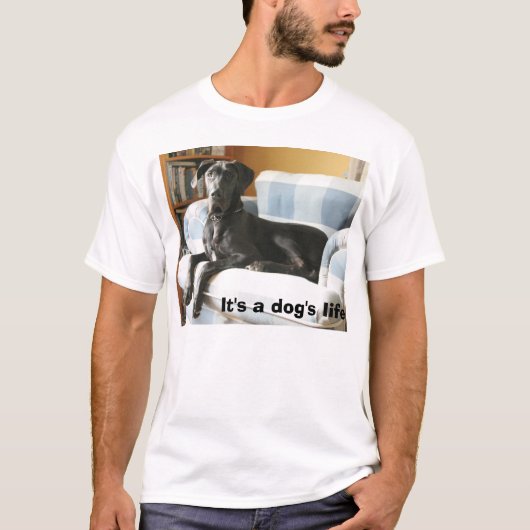 Lunk, het leven van een hond t-shirt (Voorkant)