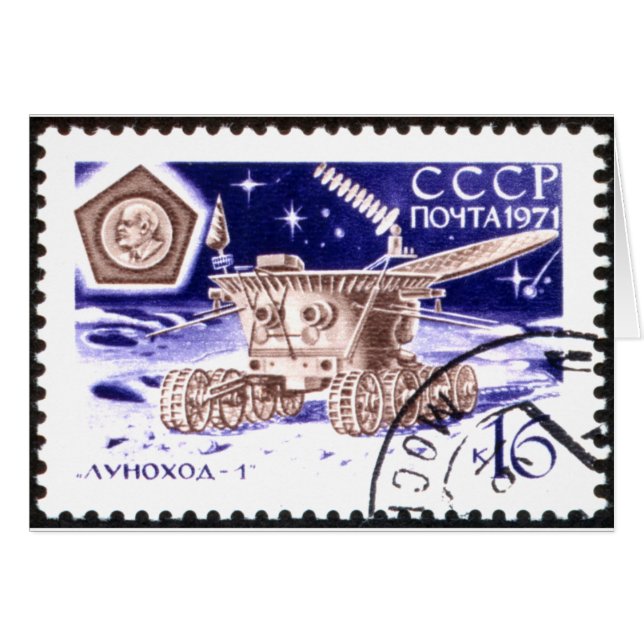 Lunokhod-1 Russische RuimteRobot (Voorkant Horizontaal)