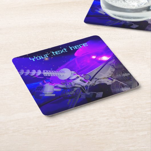 Lunokhod Kartonnen Onderzetters (Schuin)