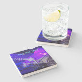 Lunokhod Stenen Onderzetter (Zijkant)