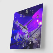 Lunokhod Vierkante Klok (Hoek)