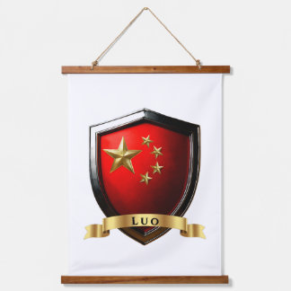 Luo China National Heritage Schild Hangend Wandkleed