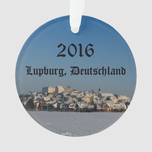 Lupburg, Deutschland Circle Ornament (voorkant)