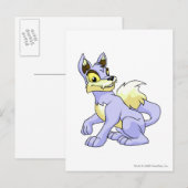 Lupe Blue Briefkaart (Voorkant / Achterkant)