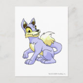 Lupe Blue Briefkaart (Voorkant)