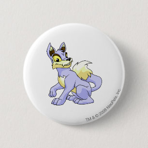 Lupe Blue Ronde Button 5,7 Cm