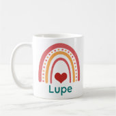 Lupe  Boho Rainbow Koffiemok (Links)