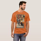 Lupe Fiasco Kick Push stripboekparodie T-shirt (Voorkant volledig)
