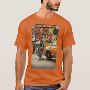 Lupe Fiasco Kick Push stripboekparodie T-shirt
