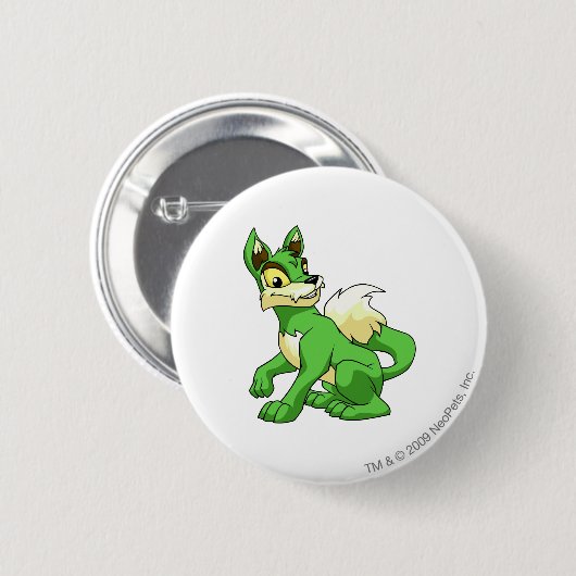 Lupe Green Ronde Button 5,7 Cm (Voorkant /achterkant)