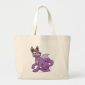 Lupe Paars Grote Tote Bag (Voorkant)