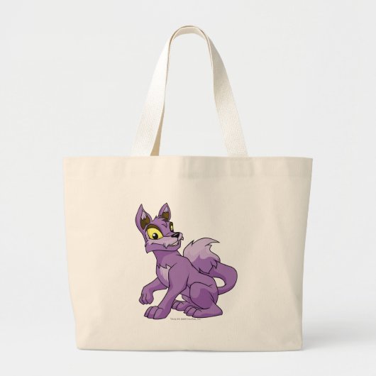 Lupe Paars Grote Tote Bag (Voorkant)
