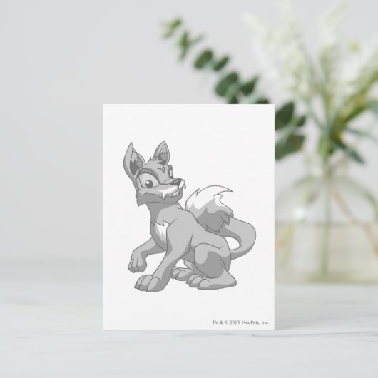 Lupe Silver Briefkaart (Staand voorkant)