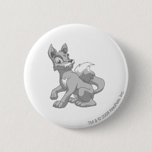 Lupe Silver Ronde Button 5,7 Cm