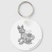 Lupe Silver Sleutelhanger (Voorkant)