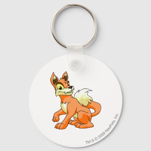 Lupe Sinaasappel Sleutelhanger (Voorkant)