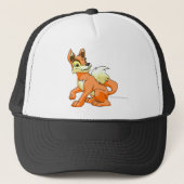 Lupe Sinaasappel Trucker Pet (Voorkant)
