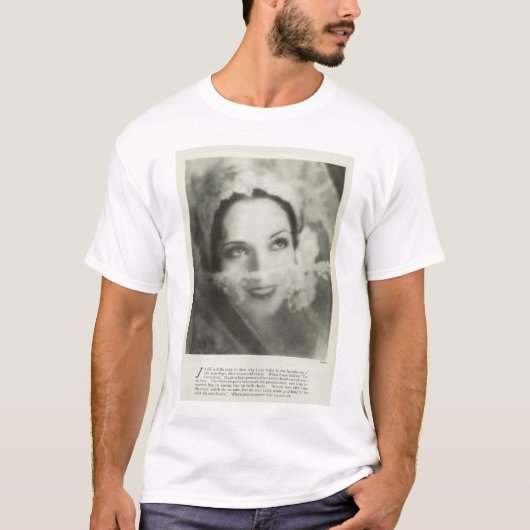 Lupe Velez 1929  T-shirt (Voorkant)