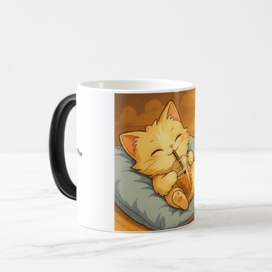 luphara cat mug magische mok (Voorkant links)