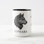 LUPHARA wolf mug Tweekleurige Koffiemok (Center)