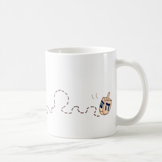 Lupin Chasing the Dreidel mok (Rechts)