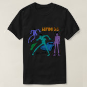 Lupin de 3de 3 Poses T-Shirt (Design voorkant)