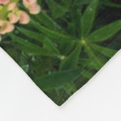 Lupin Field in Nieuw-Zeeland Fleece Deken (Hoek)