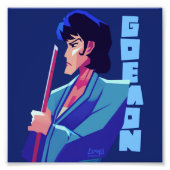 Lupin III de derde Goemon kleine kunstprint Foto Afdruk (Voorkant)