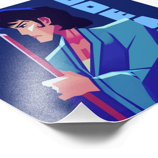 Lupin III de derde Goemon kleine kunstprint Foto Afdruk (Hoek)