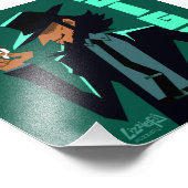 Lupin III de derde Jigen kleine kunstprint Foto Afdruk (Hoek)