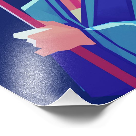 Lupin III the third Goemon medium art print Foto Afdruk (Hoek)