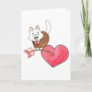 Lupin valentijn feestdagen kaart