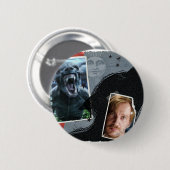 Lupin - Weerwolf Ronde Button 5,7 Cm (Voorkant /achterkant)