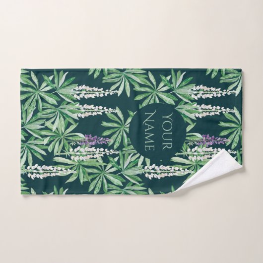 Lupinbloem Bad Handdoek (Handdoek)