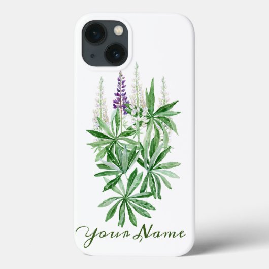 Lupinbloem Case-Mate iPhone Case (Achterkant)