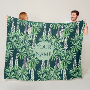 Lupinbloem Fleece Deken