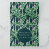 Lupinbloem Kaart (Binnen)