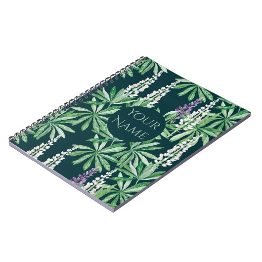 Lupinbloem Notitieboek (Linkerzijde)