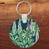 Lupinbloem Sleutelhanger (Voorkant)