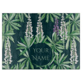 Lupinbloem Snijplank (Voorkant)