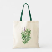 Lupinbloem Tote Bag (Achterkant)