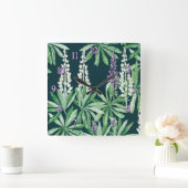 Lupinbloem Vierkante Klok (Huis)